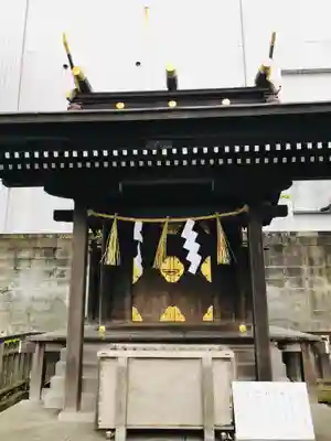 御釜神社の本殿・本堂