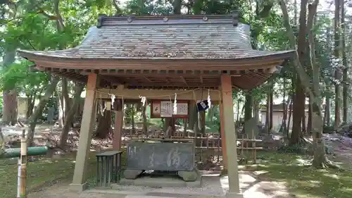小御門神社の手水舎