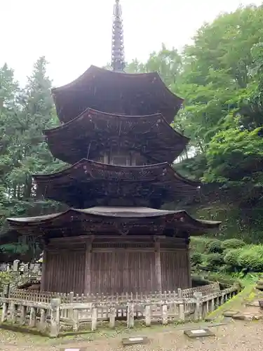 安楽寺の塔