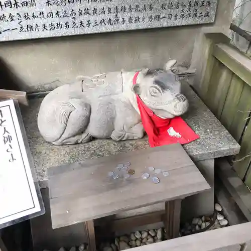 綱敷天神社御旅社の狛犬