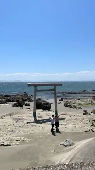 つぶてヶ浦鳥居(伊勢神宮遥拝所)(愛知県)