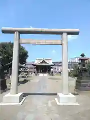 横浜熊野神社の鳥居