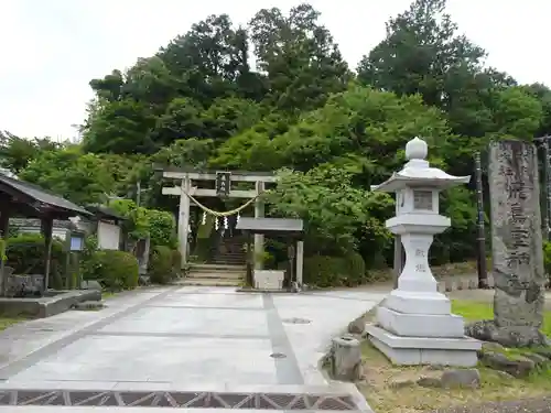 飛鳥坐神社の鳥居