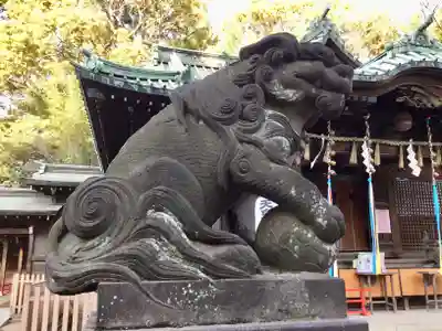 代々木八幡宮の狛犬