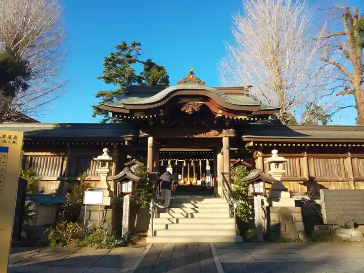 鳩ヶ谷氷川神社の本殿・本堂