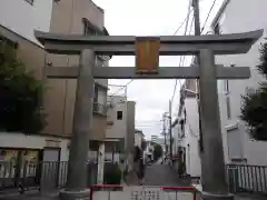 亀高神社の鳥居