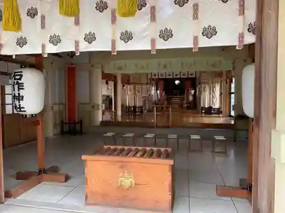 石作神社の本殿・本堂