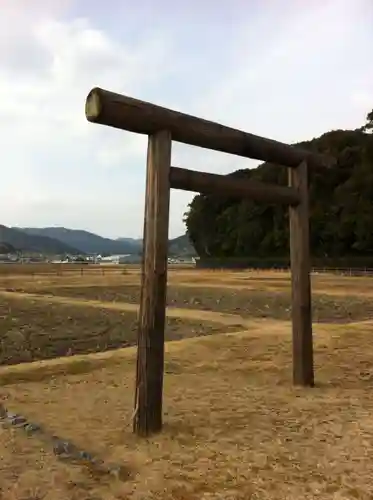 伊勢神宮内宮（皇大神宮）の鳥居