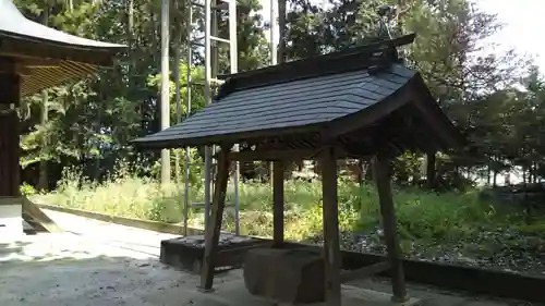 鹿島神社の手水舎