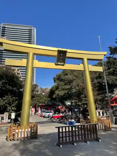 金神社の鳥居