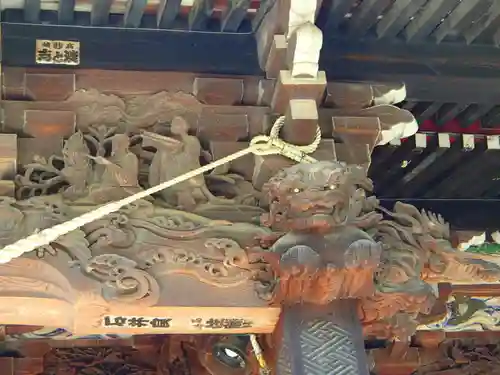 上野総社神社の芸術