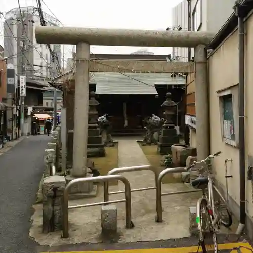 稲荷神社の鳥居