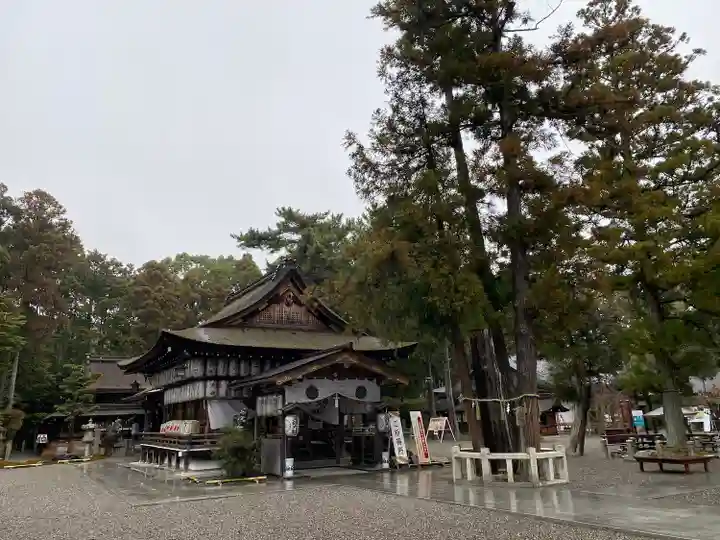 建部大社の本殿・本堂