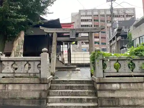 瑜伽神社　(大黒神社、蛭子神社)の鳥居