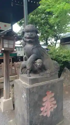 七社神社の狛犬