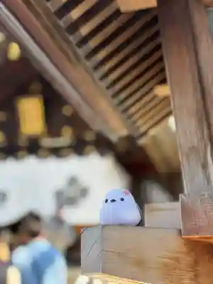 札幌諏訪神社の像