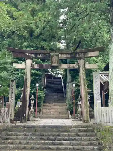 森水無八幡神社の鳥居