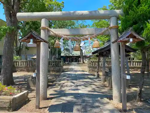 蘇我比咩神社の鳥居