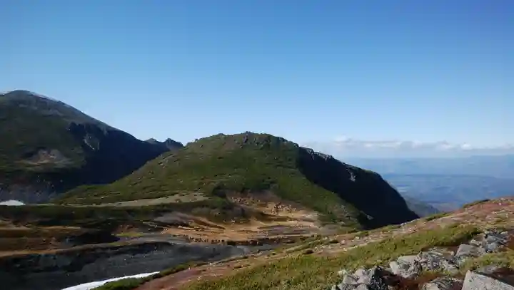 祠(大雪神社奥の院)の景色