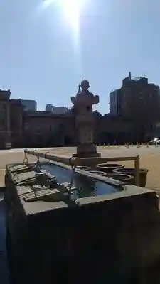 築地本願寺(本願寺築地別院)の手水舎
