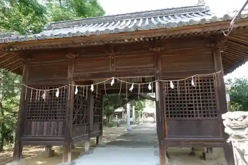 滝宮神社の山門