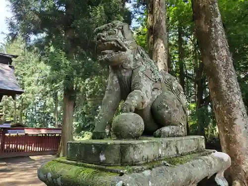 都々古別神社(八槻)の狛犬