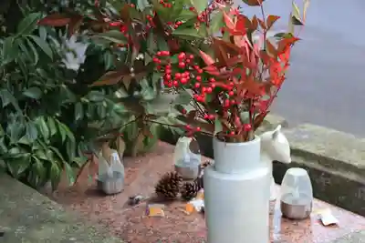 開成山大神宮の手水舎