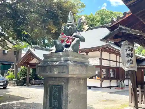 清洲山王宮　日吉神社の狛犬