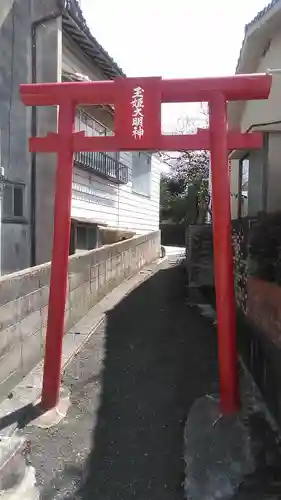 玉姫大明神の鳥居