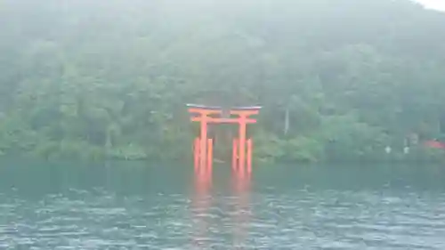 箱根神社の景色