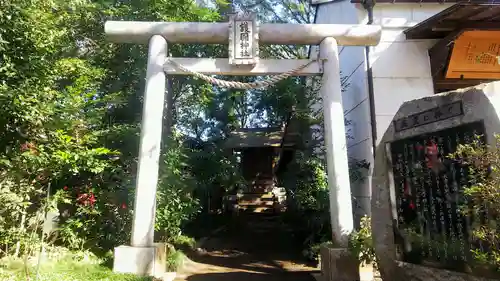 敷島神社の鳥居