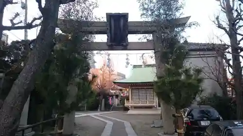 白鬚神社の鳥居