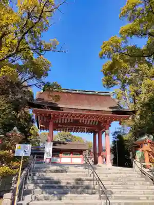 津島神社の山門・神門