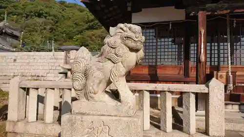 五宮神社の狛犬