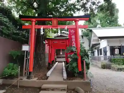 下神明天祖神社の鳥居