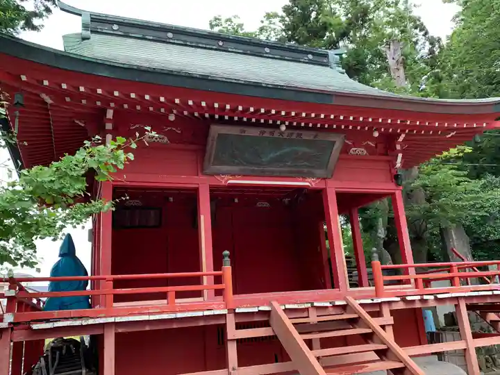 小名浜諏訪神社 ~海の鎮守様~の本殿・本堂