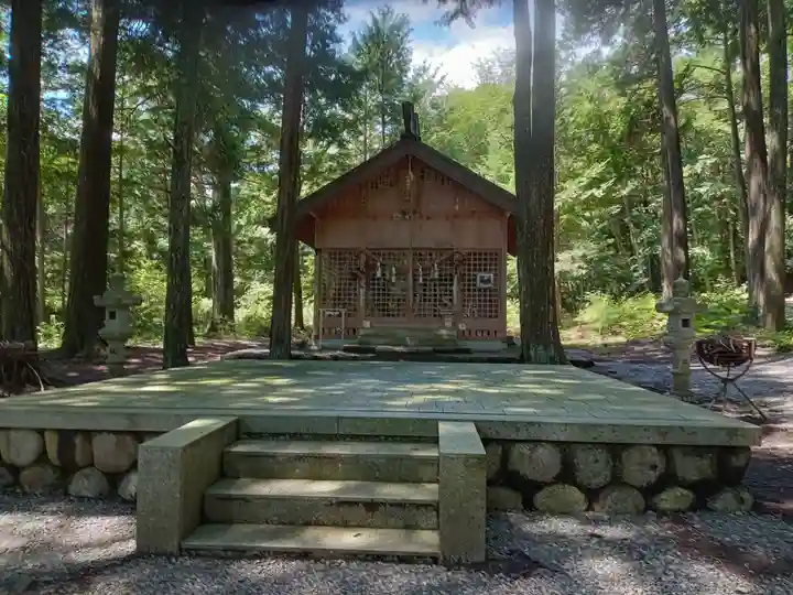 阿智神社奥宮(長野県)
