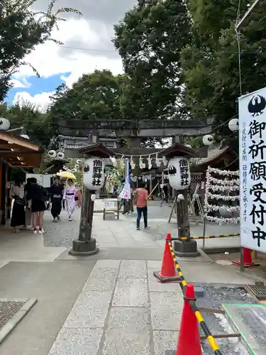 川越熊野神社の鳥居