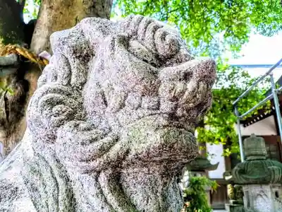 萱津神社の狛犬