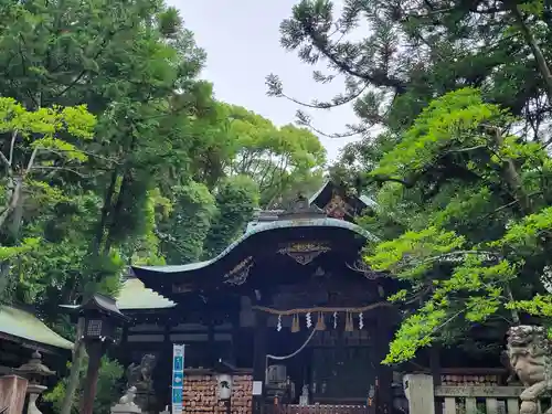 岡崎神社の本殿・本堂