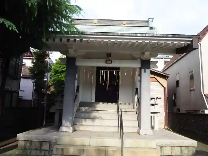 東仲江名天祖神社の本殿・本堂