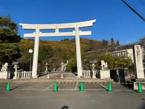 山梨縣護國神社の鳥居