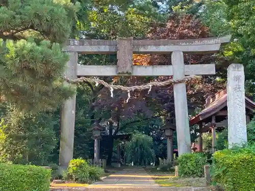 大宮住吉神社の鳥居