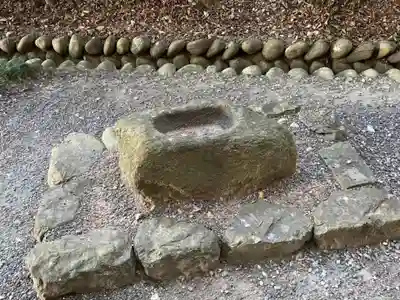 度会大国玉比賣神社（豊受大神宮摂社）の手水舎