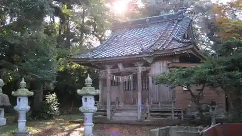 諏訪神社の本殿・本堂