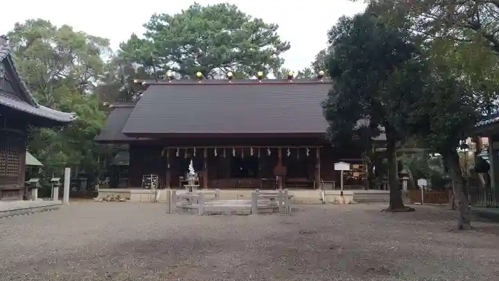 安久美神戸神明社の本殿・本堂