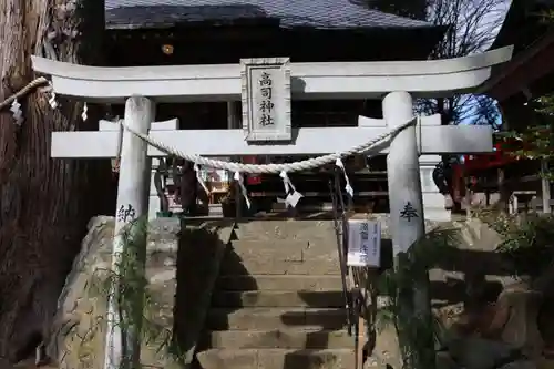 高司神社〜むすびの神の鎮まる社〜の鳥居