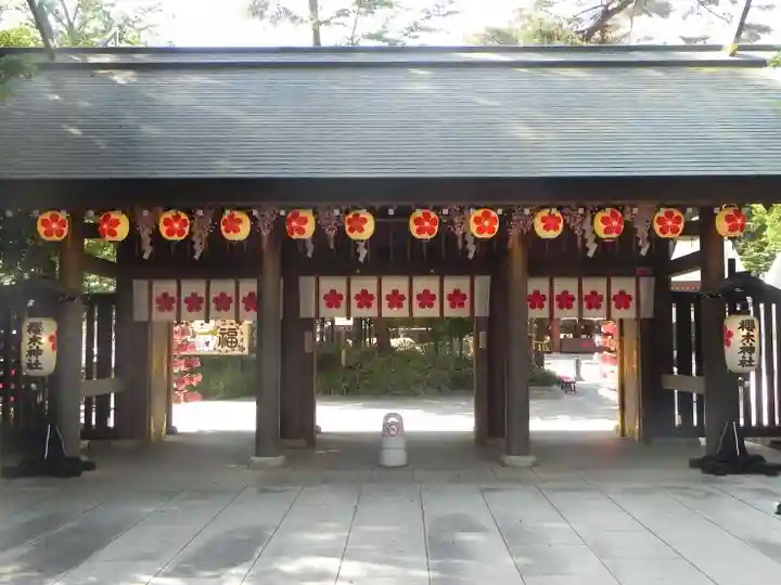 櫻木神社の山門・神門