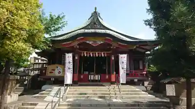 阿倍王子神社の本殿・本堂