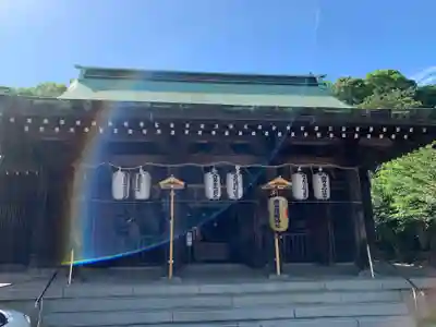 濱田護國神社の本殿・本堂